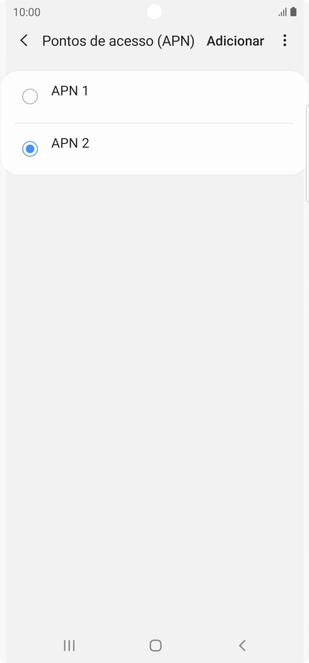 Prima a tecla de início para terminar e voltar ao ecrã inicial.