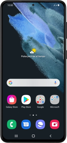 Imagen 1: Vista frontal del Samsung Galaxy S21+ 5G - Black