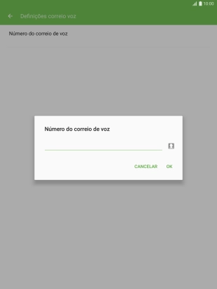 Introduza 123 e prima OK.