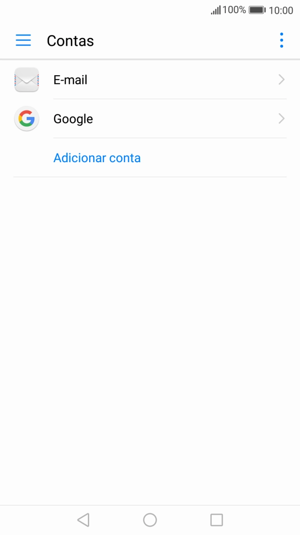 Prima a tecla de início para terminar e voltar ao ecrã inicial.