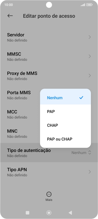 Prima Nenhum.