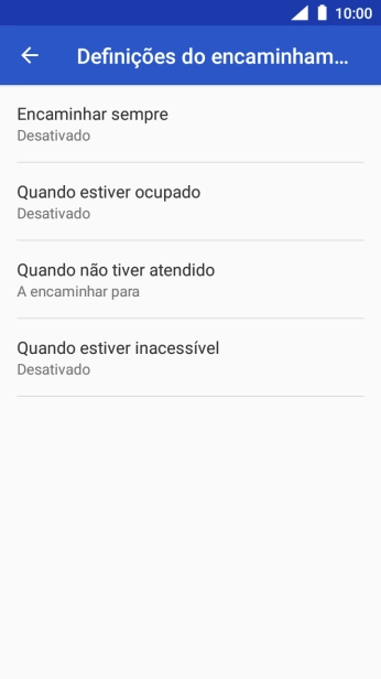 Prima a tecla de início para terminar e voltar ao ecrã inicial.