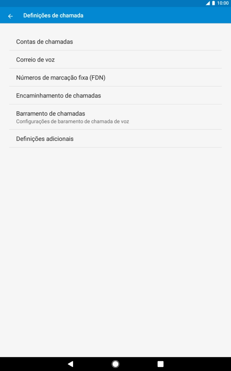 Prima Correio de voz.