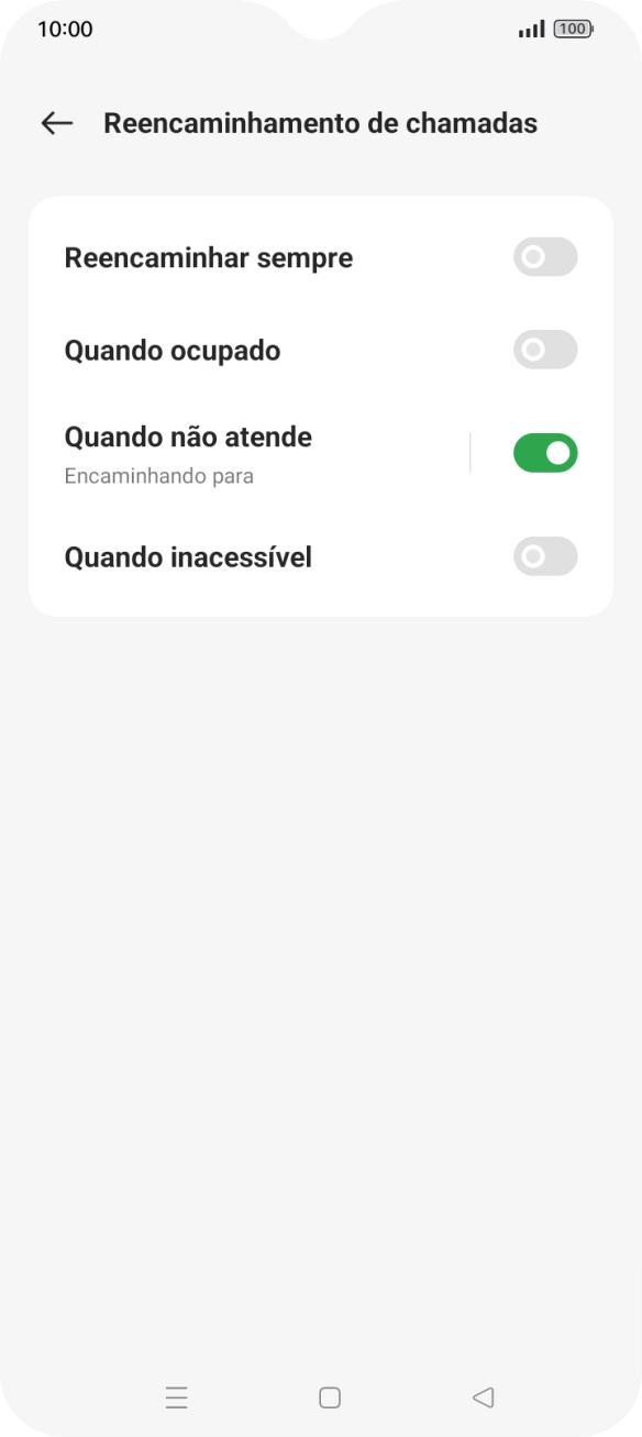 Prima a tecla de início para terminar e voltar ao ecrã inicial.