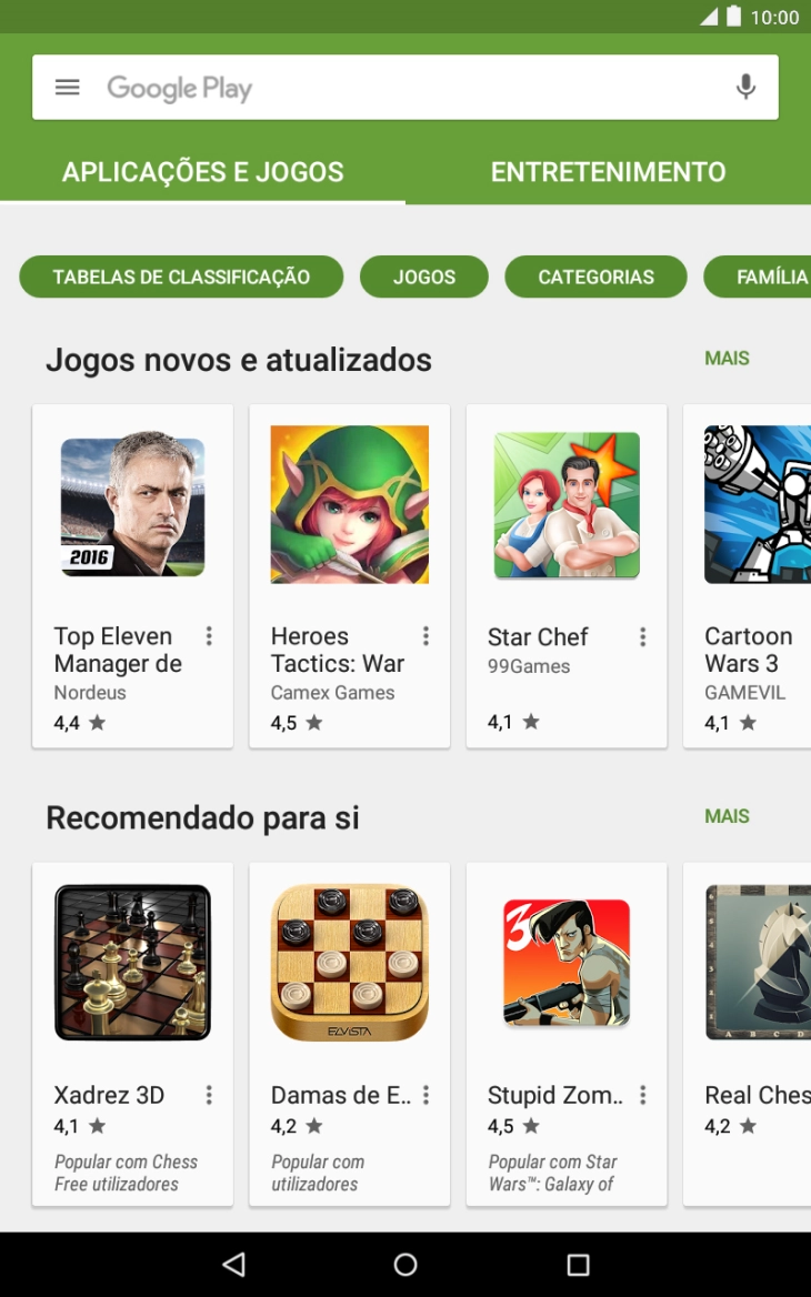 Prima Google Play.