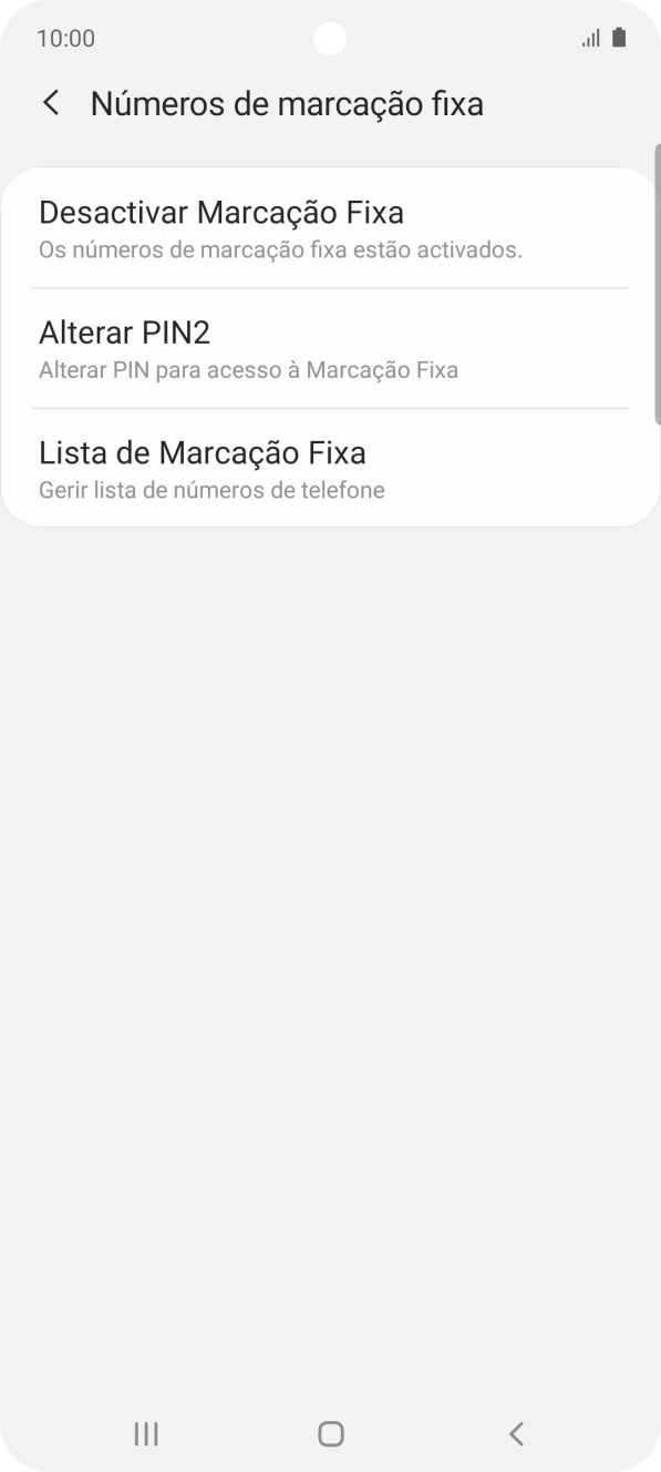 Prima Desactivar Marcação Fixa.