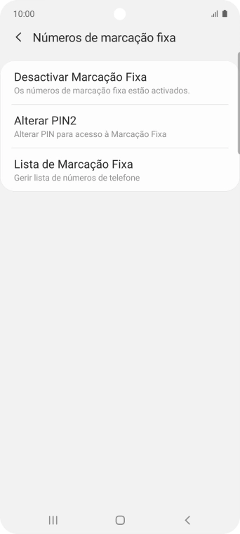 Prima Desactivar Marcação Fixa.