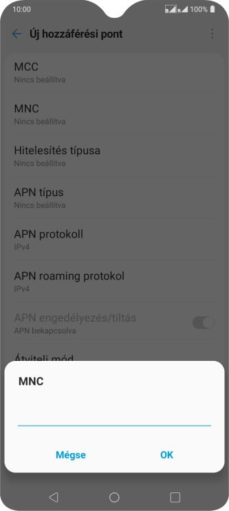 Írd be azt, hogy 70, és válaszd az OK lehetőséget.