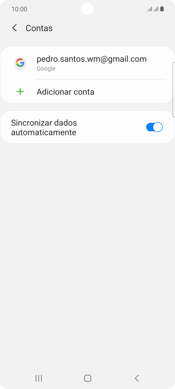 Prima a tecla de início para terminar e voltar ao ecrã inicial.