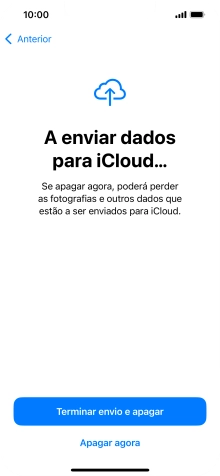 Prima Apagar agora.