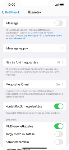 Húzd az ujjad felfelé a kijelző aljáról, hogy visszatérj a kezdőképernyőhöz.