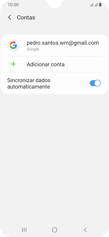 Prima a tecla de início para terminar e voltar ao ecrã inicial.