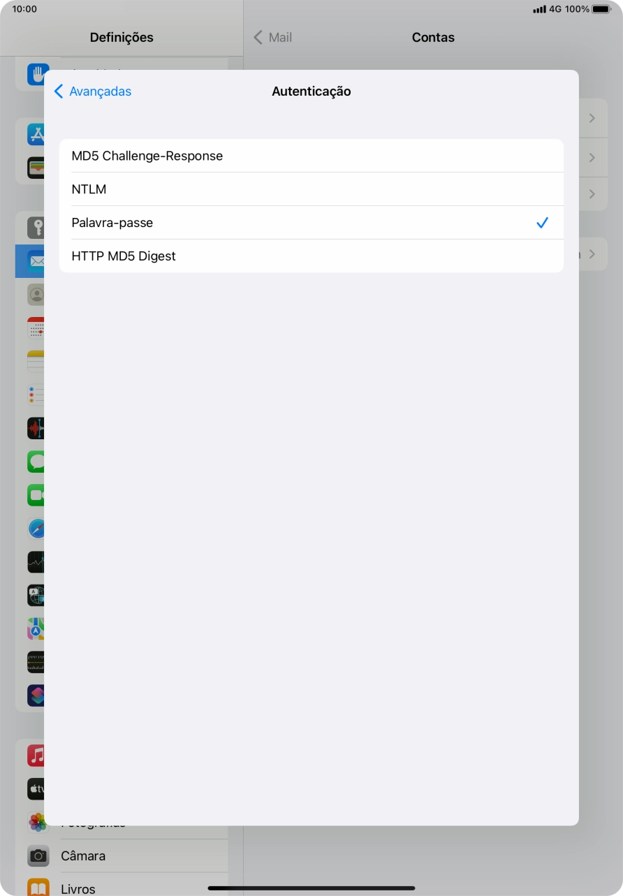 Prima Palavra-passe.