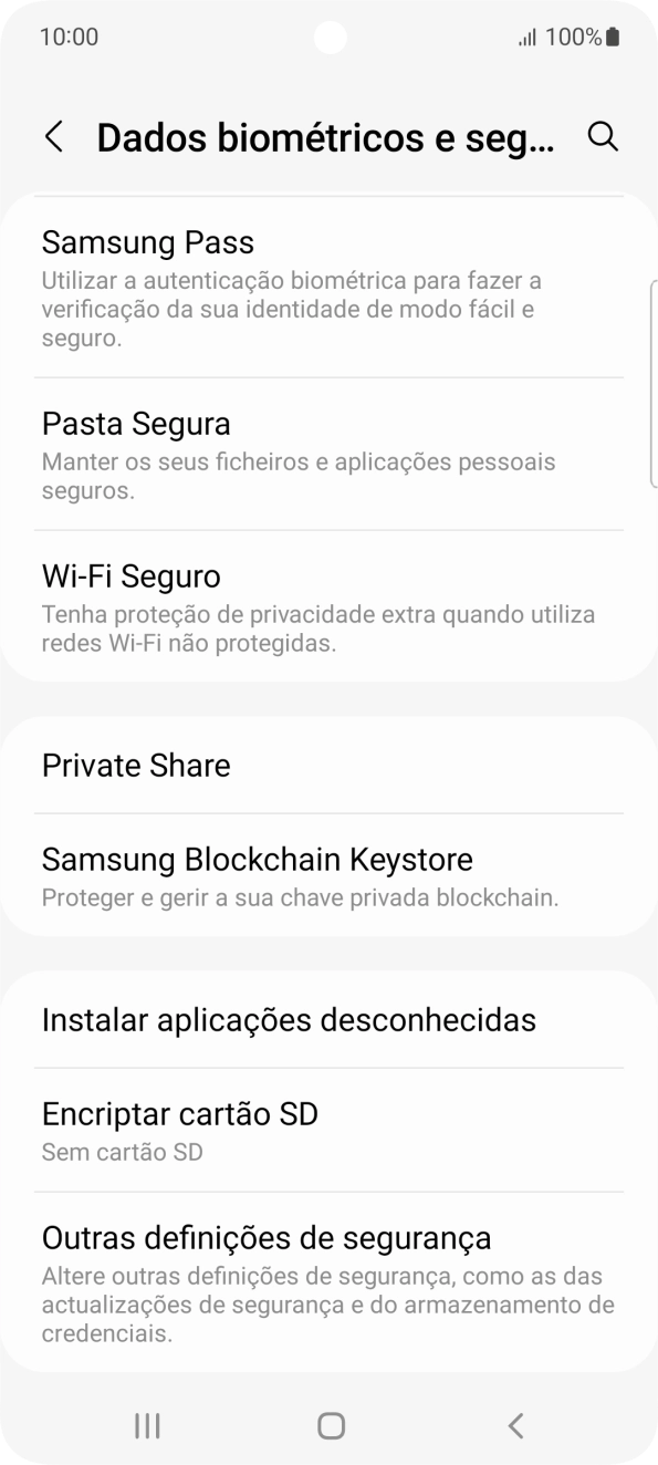 Prima Outras definições de segurança.
