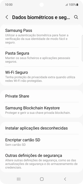 Prima Outras definições de segurança.