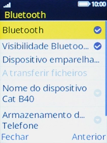 Escolha Dispositivo emparelhado.