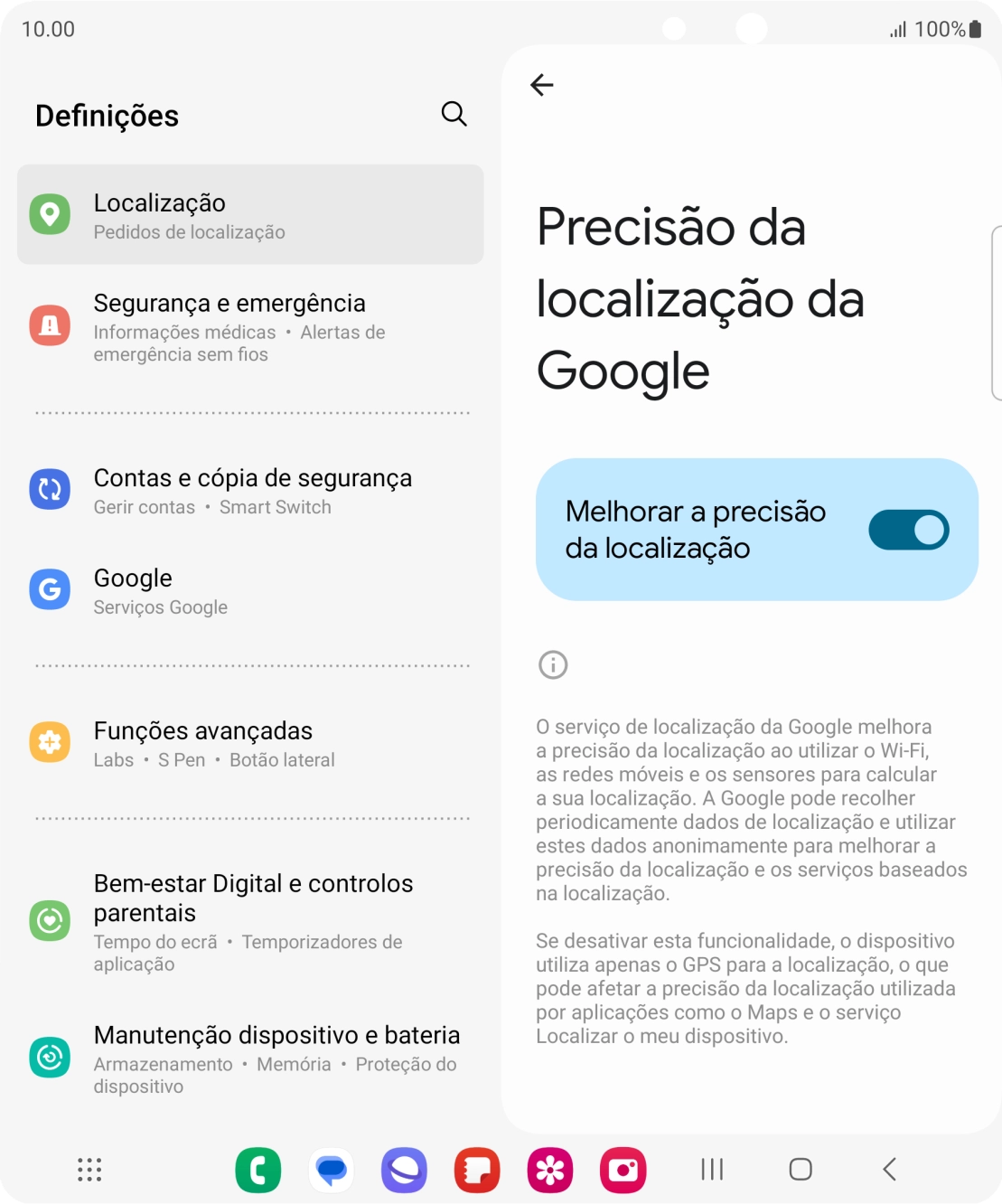 Se premir o indicador junto a 