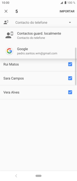 Prima Contactos guard. localmente.