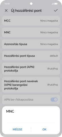 Írd be azt, hogy 70, és válaszd az OK lehetőséget.