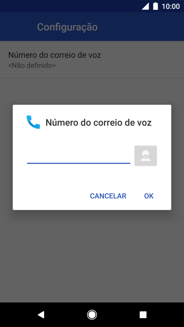 Introduza 123 e prima OK.