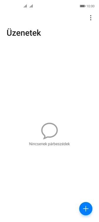 Kattints a menü ikonra.