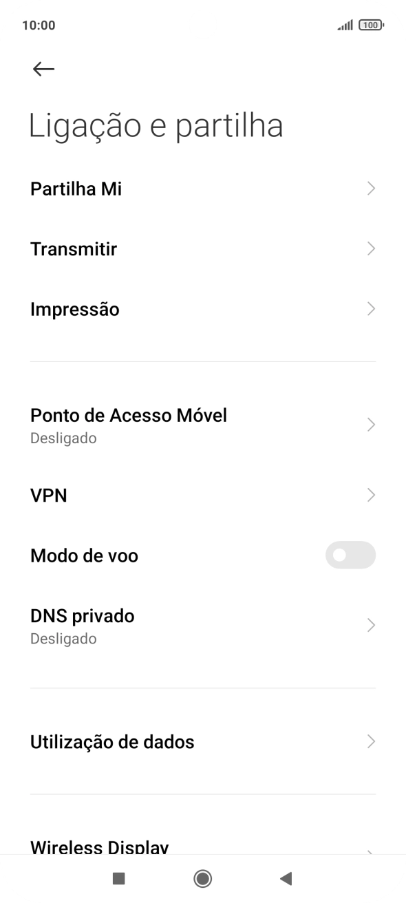 Prima Utilização de dados.