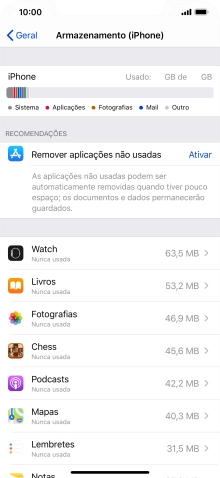 Prima a app pretendida.