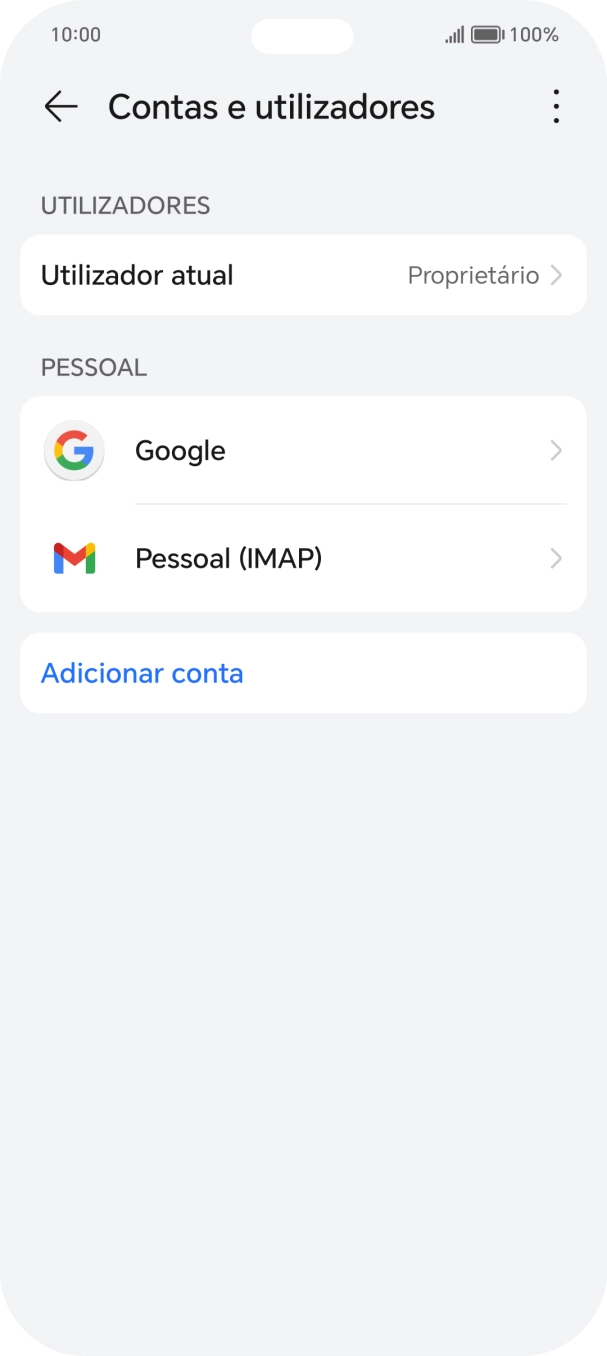 Para voltar ao ecrã inicial, deslize o dedo de baixo para cima a partir da base do ecrã.