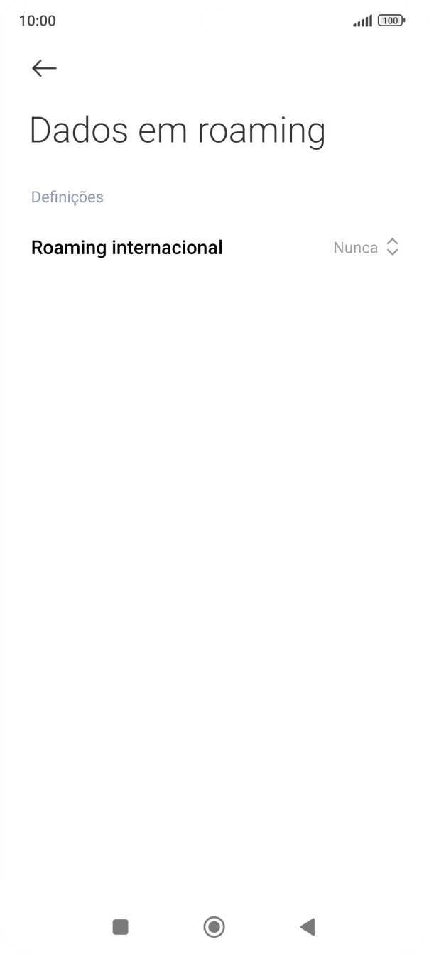 Prima a lista suspensa junto a 