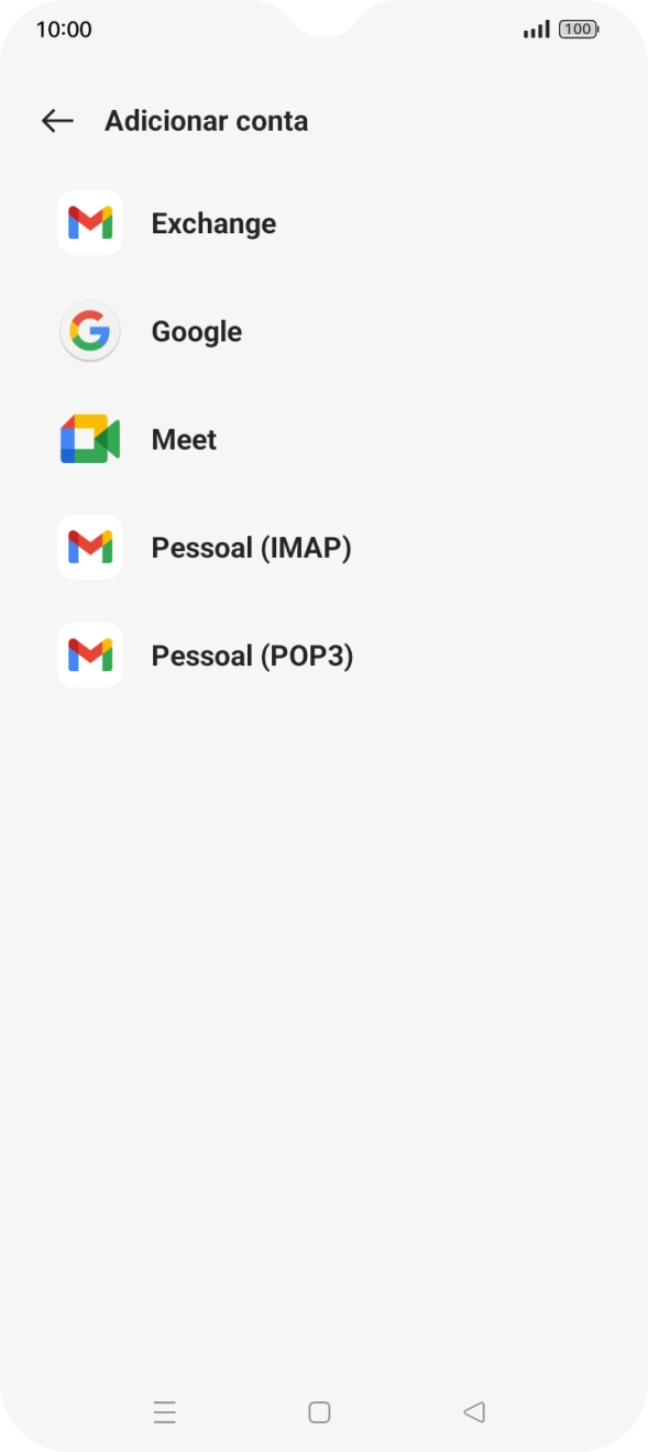 Prima Pessoal (IMAP).
