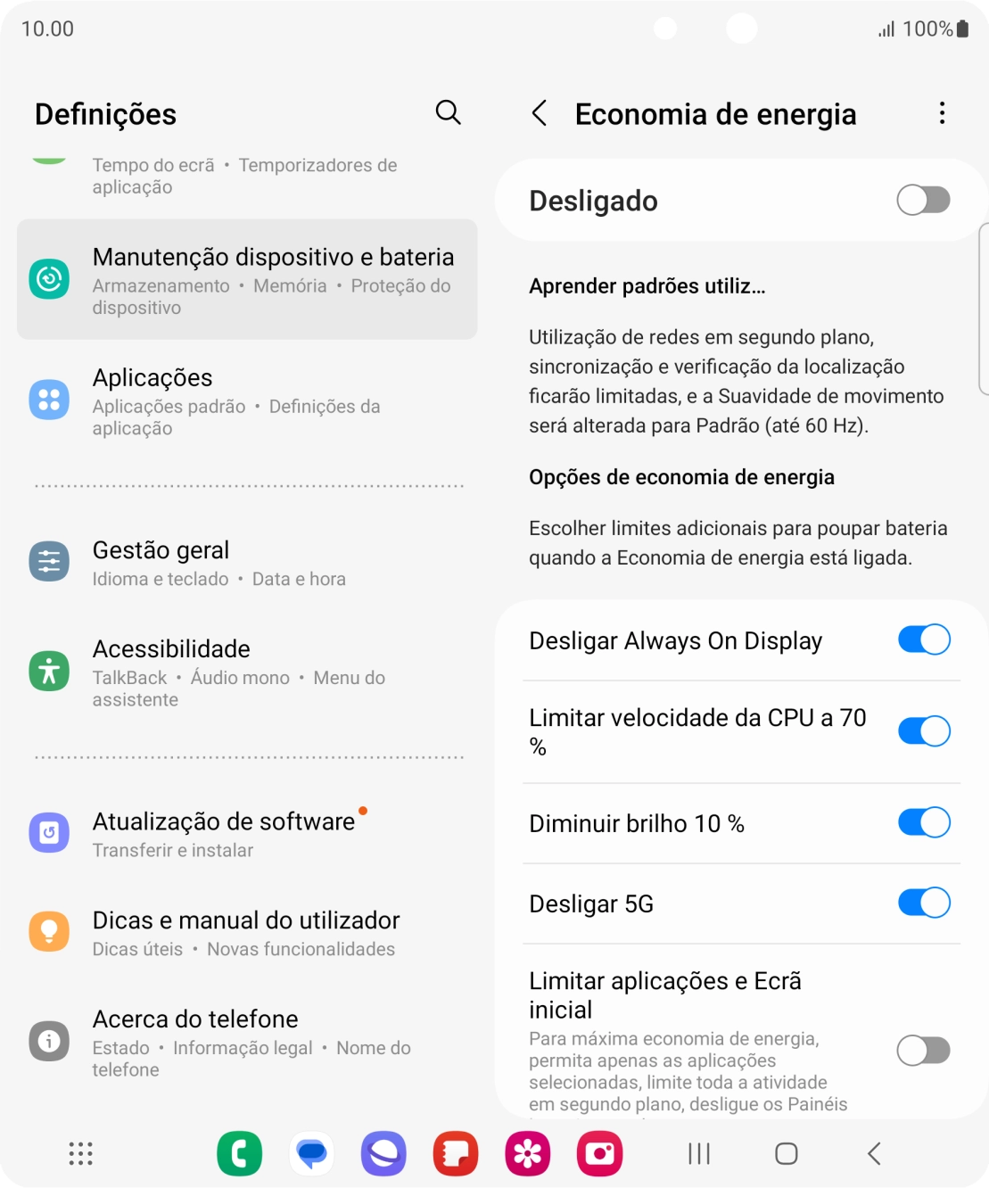 Prima os indicadores  junto das definições pretendidas.