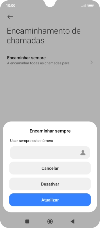 Prima Desativar.