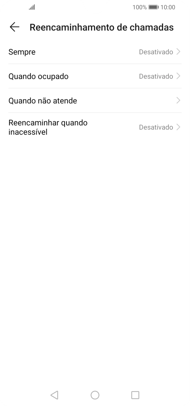 Prima a tecla de início para terminar e voltar ao ecrã inicial.