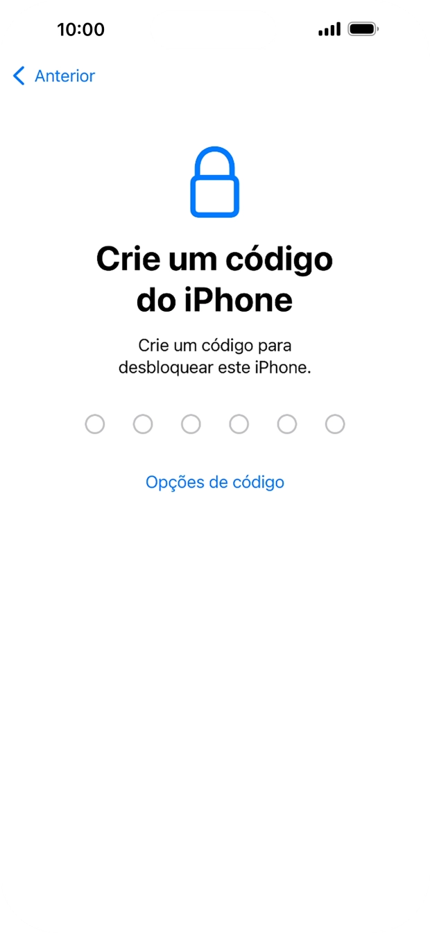 Prima Opções de código.