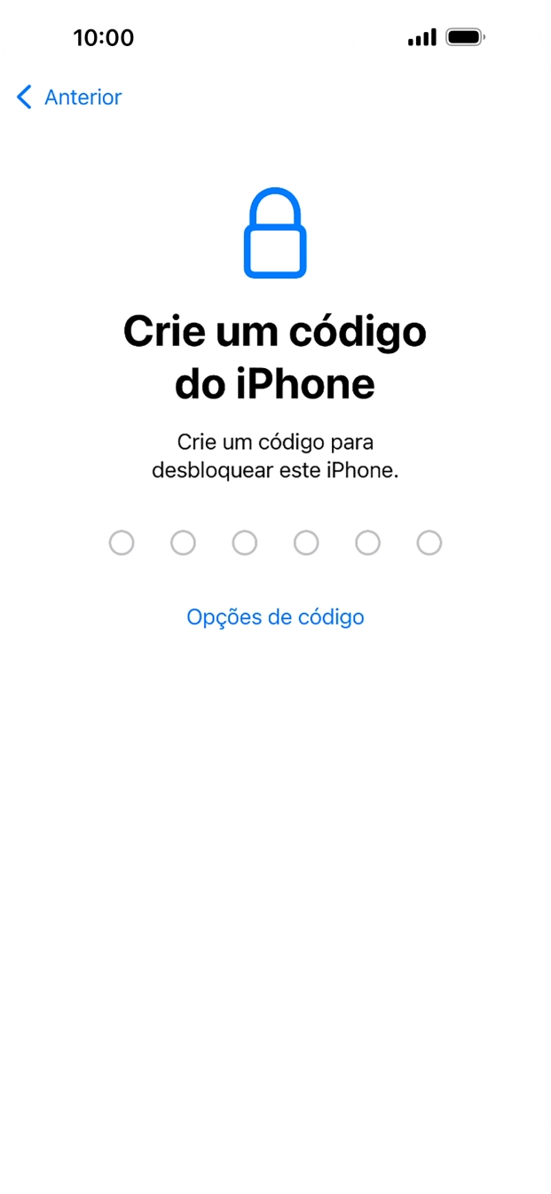 Prima Opções de código.