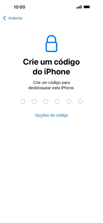 Prima Opções de código.