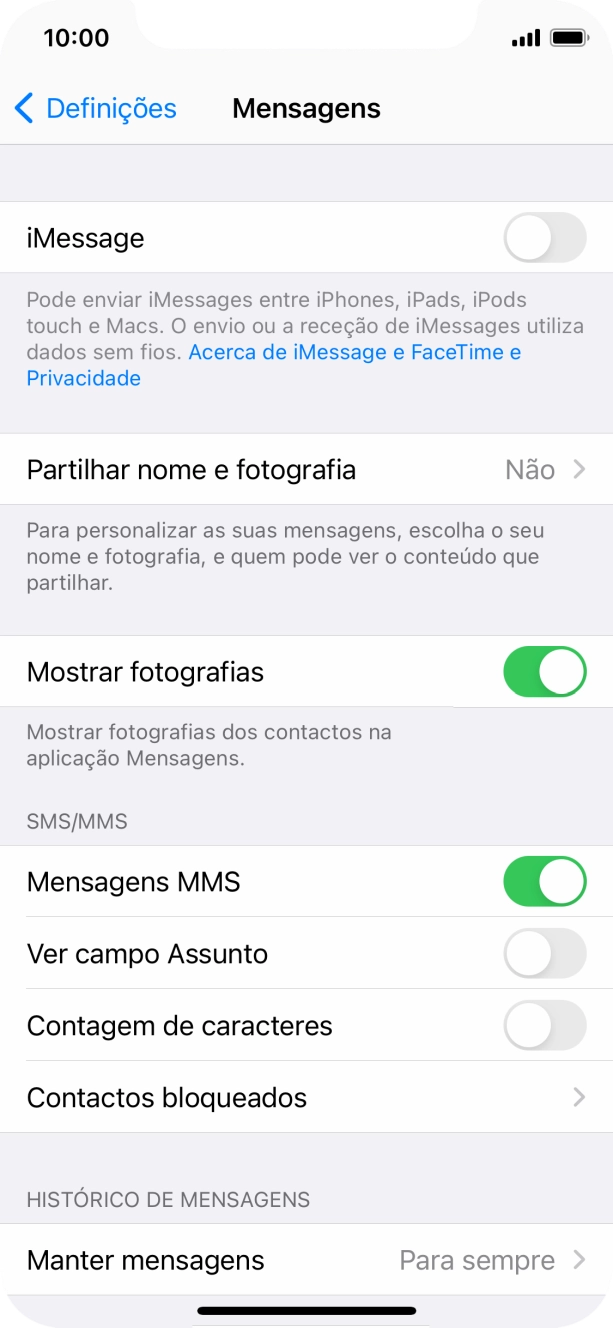 Para voltar ao ecrã inicial, deslize o dedo de baixo para cima a partir da base do ecrã.