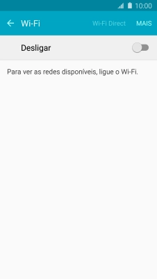Prima o indicador para ativar a função.