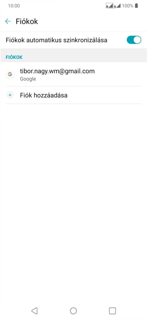 A befejezéshez, és ahhoz, hogy visszatérhess a főképernyőhöz, nyomd meg a főgombot.