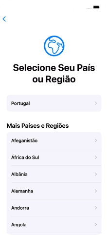 Prima a área ou país pretendido. Prima a área ou país pretendido.