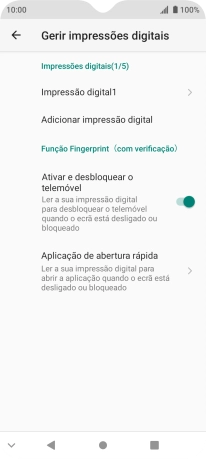 Prima a tecla de retrocesso.