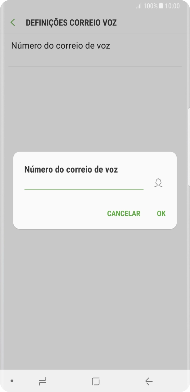 Introduza 123 e prima OK.