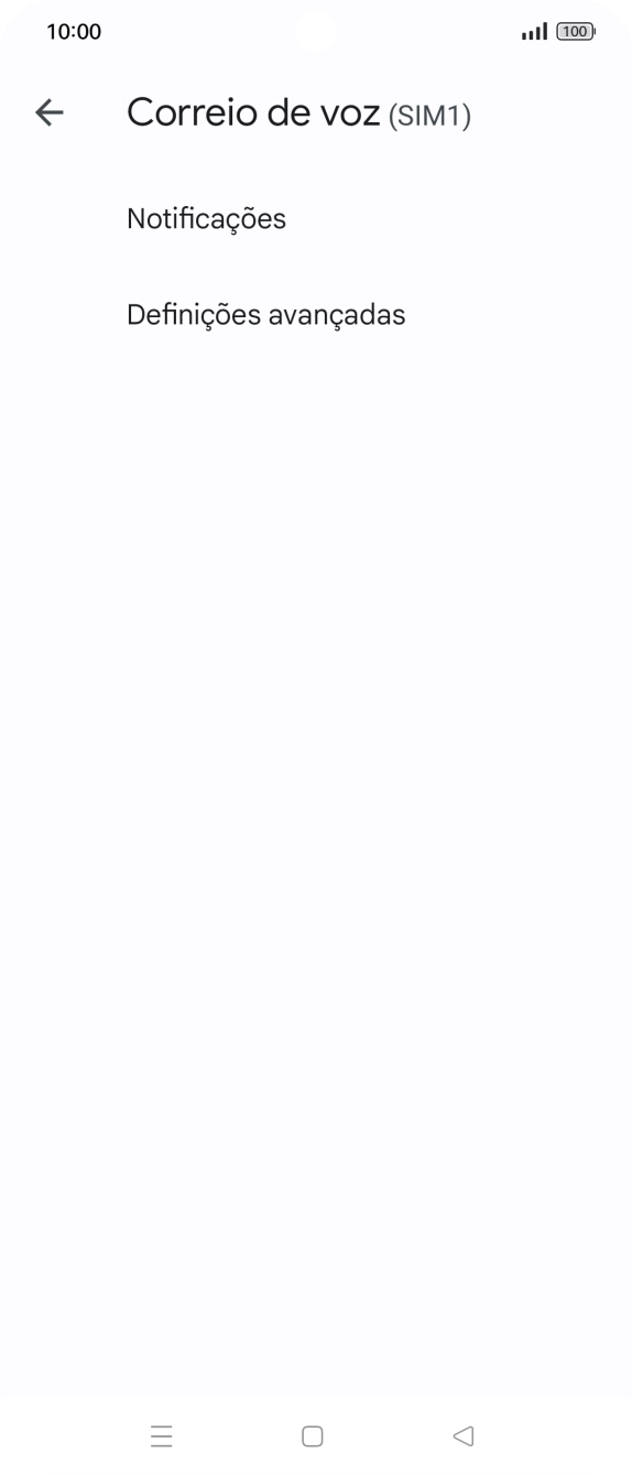 Prima Definições avançadas.