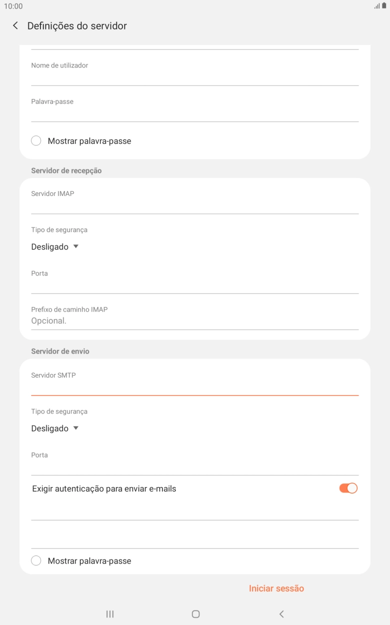 Prima a lista suspensa sob 