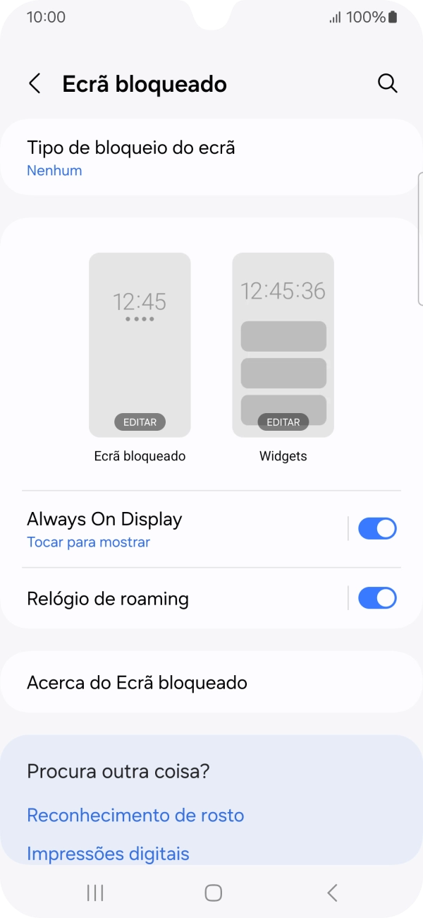 Prima a tecla de início para terminar e voltar ao ecrã inicial.