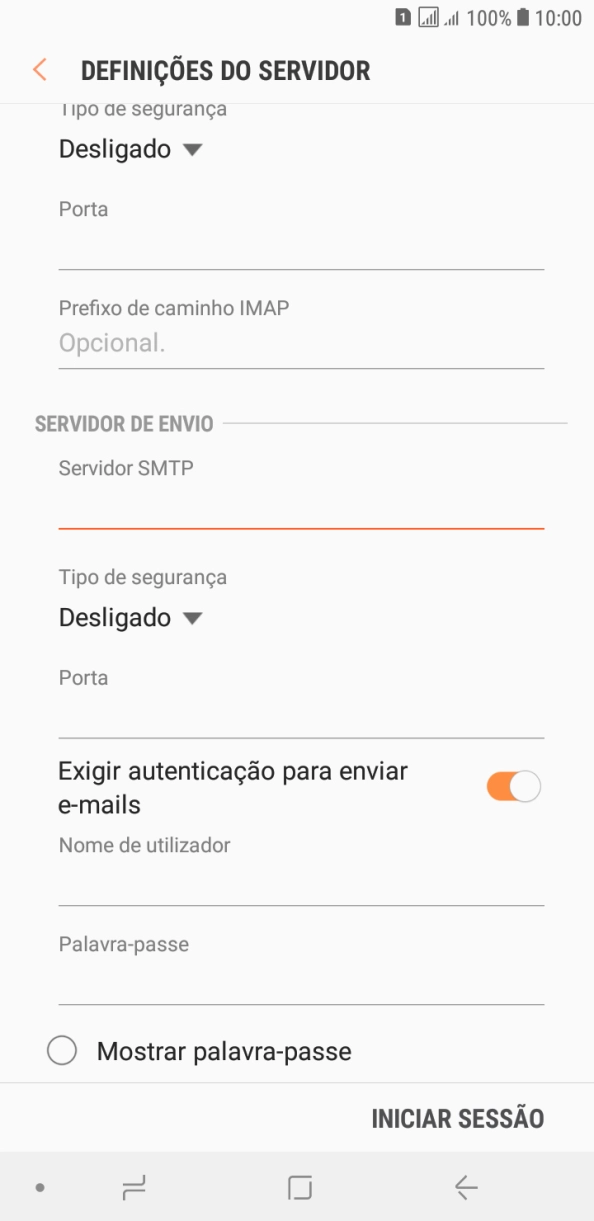 Prima a lista suspensa sob 