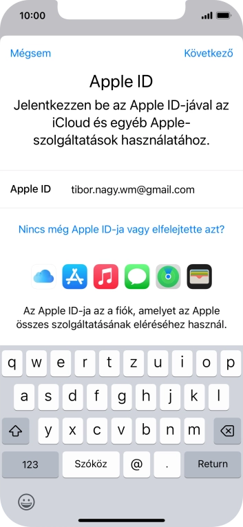 Válaszd a Következő lehetőséget.