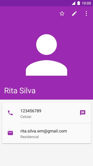 Prima o número pretendido.
