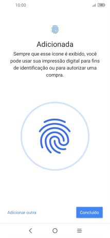 Prima Concluído.