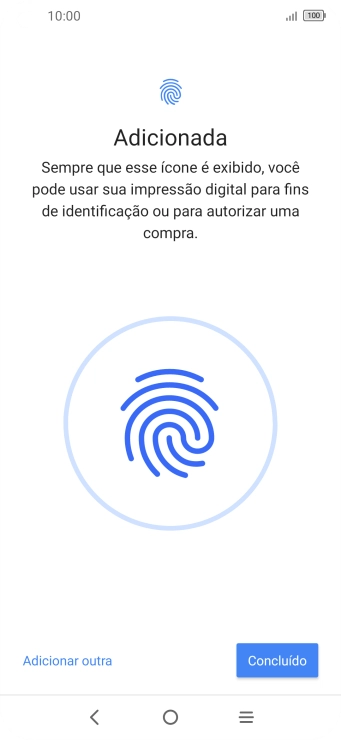 Prima Concluído.